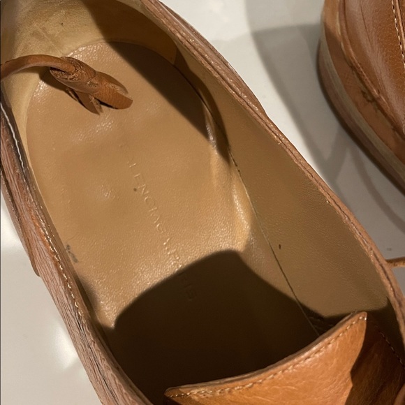 Balenciaga tan leather Oxford shoes size 36 1/2 - Picture 2 of 5